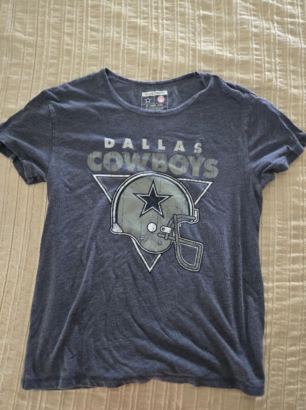 Lauren James Dallas Cowboys T Shirt | Size S